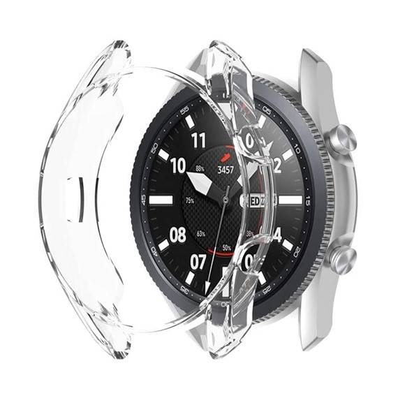 CaseUp Samsung Galaxy Watch 3 41mm Kılıf Protective Silicone Şeffaf 1